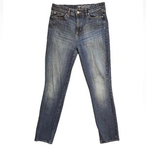GAP Jeans High Rise Skinny Women's 10/30 R Coupe Moulante A Taille Haute Indigo